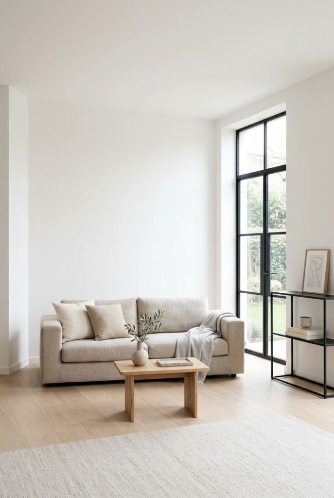 Leave some space empty for a clean and airy look