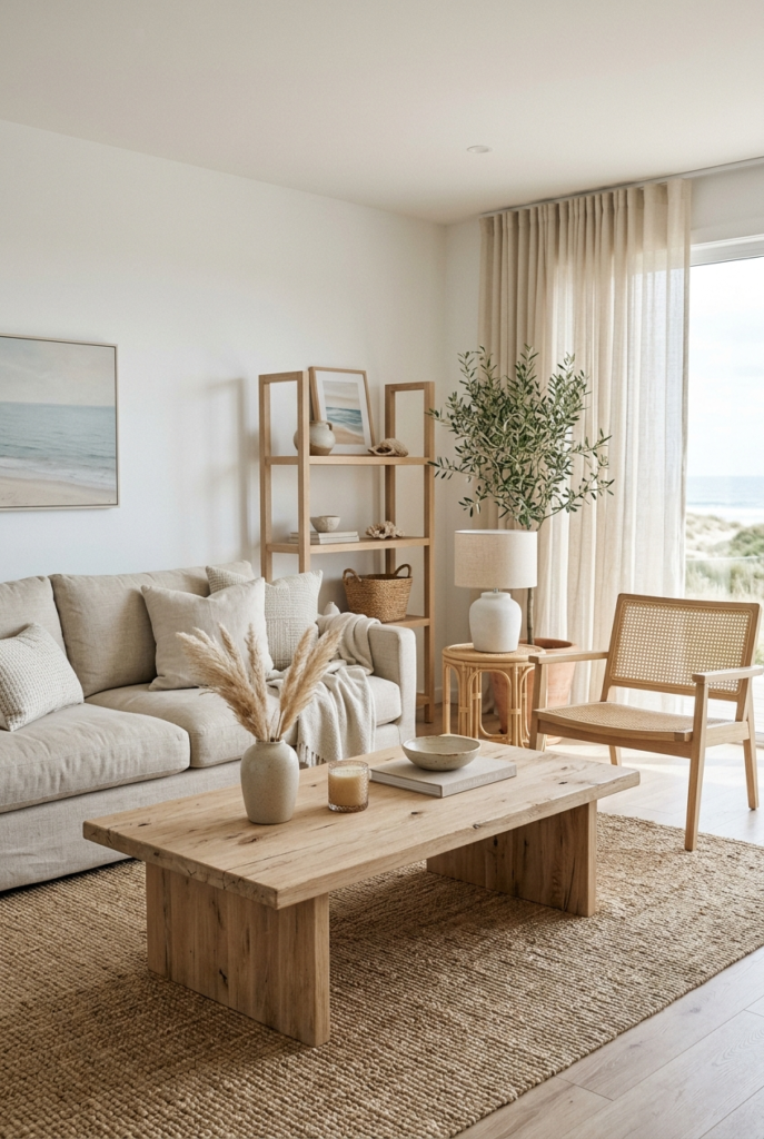 Let natural wood shine