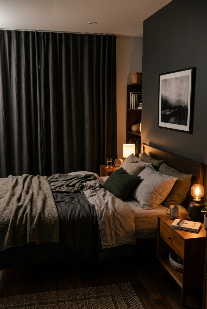 Use Light Blocking Curtains