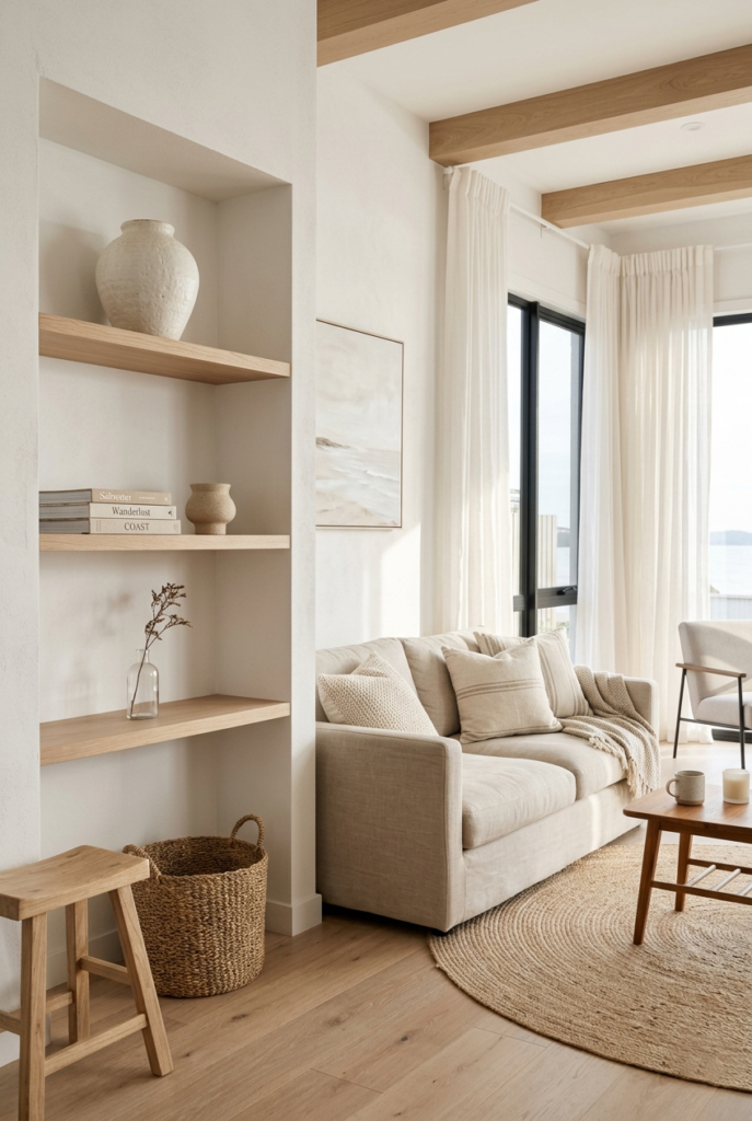 Keep shelves feeling open