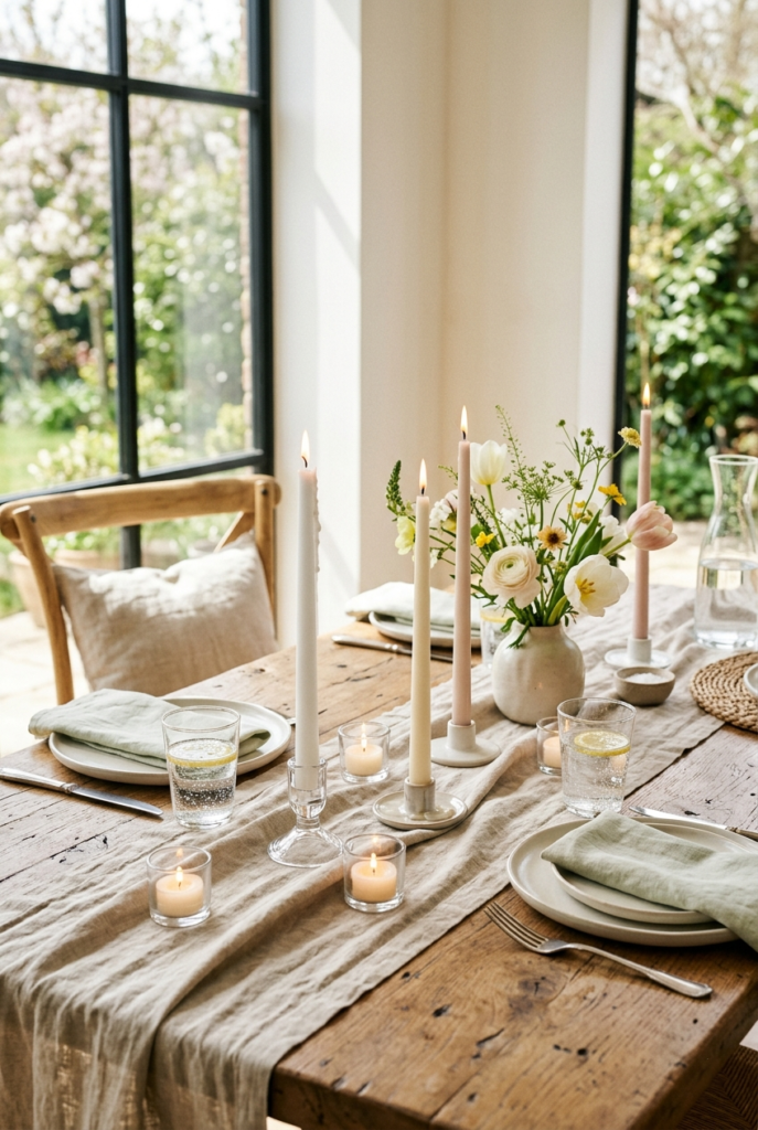 Choose Delicate Daytime Candlelight