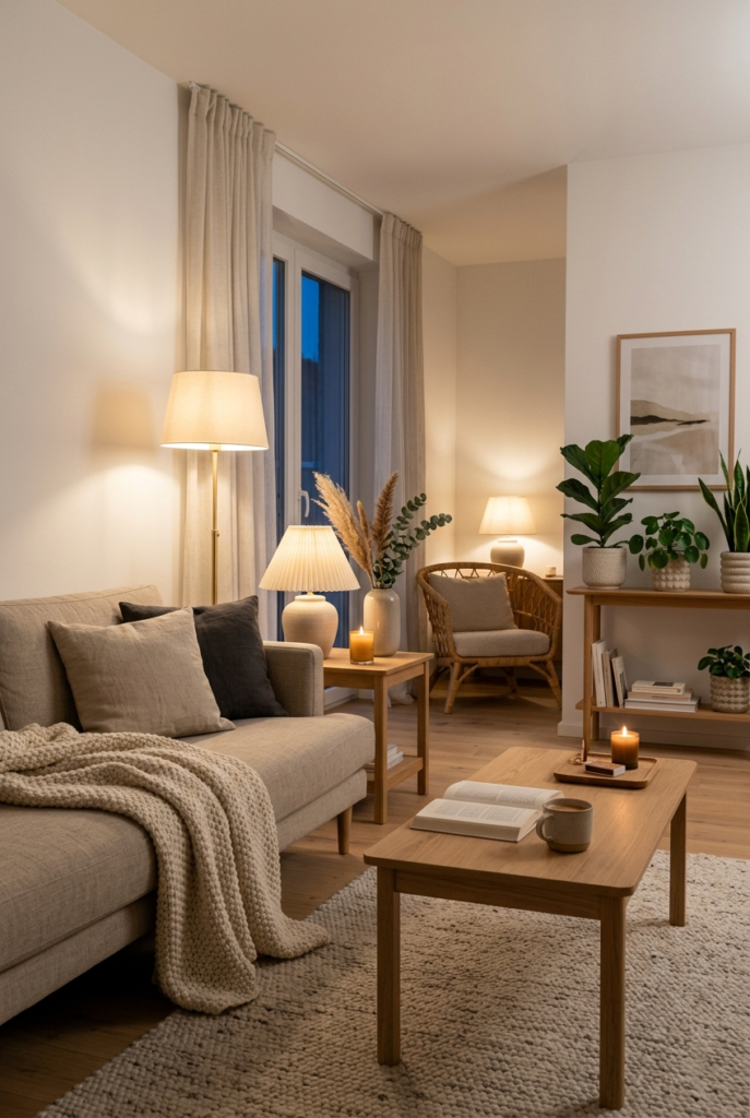 Choose lamp over overhead