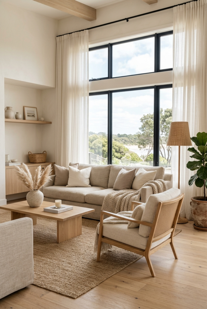 Mix textures for warmth