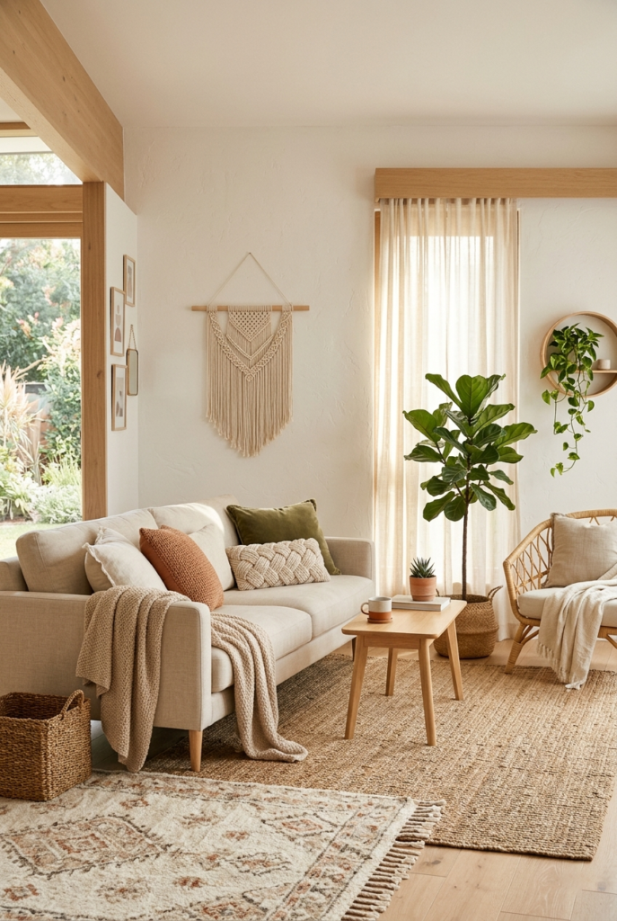 Add macrame sparingly