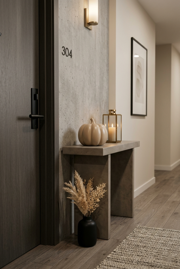 Keep Entrance Clean and Simple