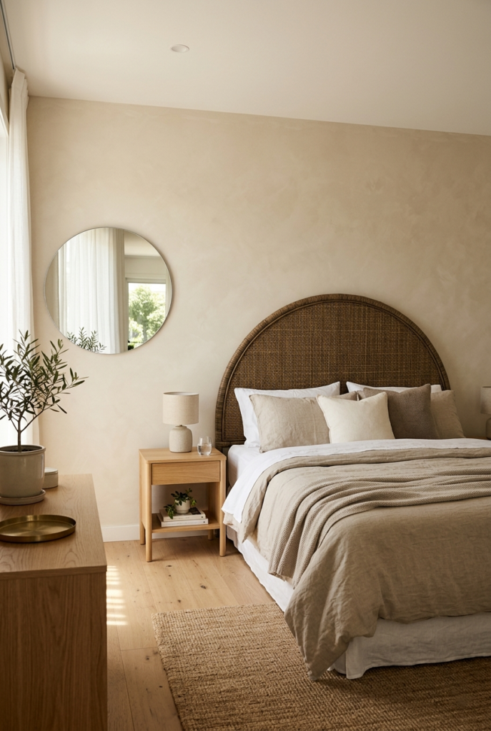 Place mirror with careful balance.