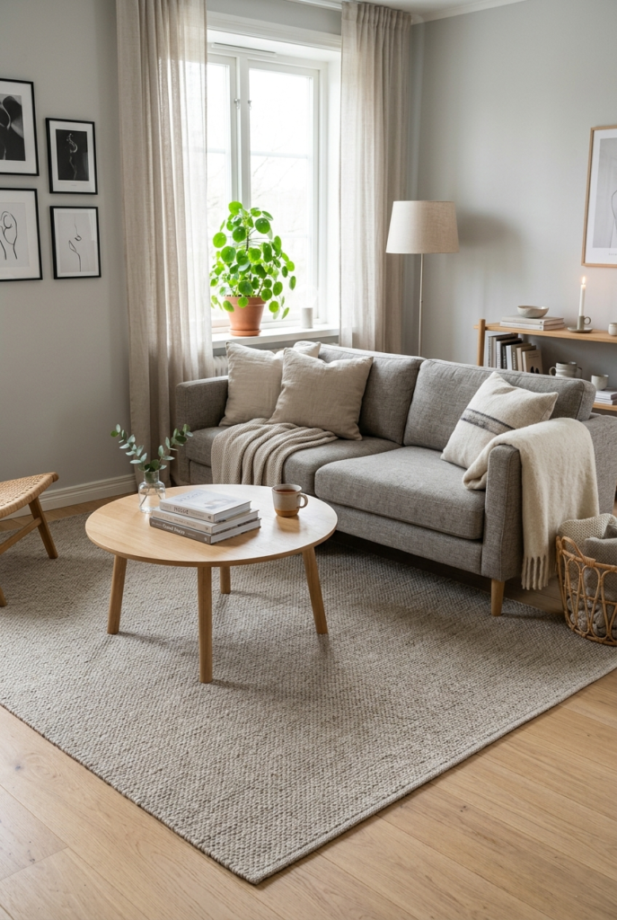 Opt for practical rugs