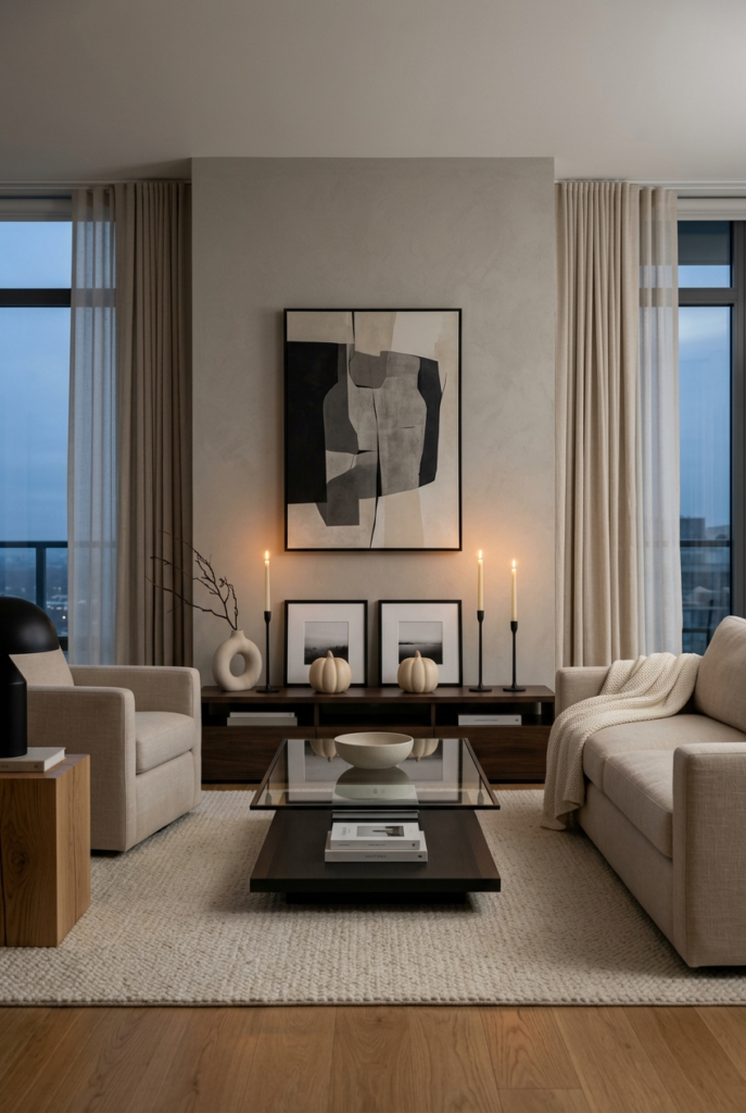 Create Symmetry for Clean Look