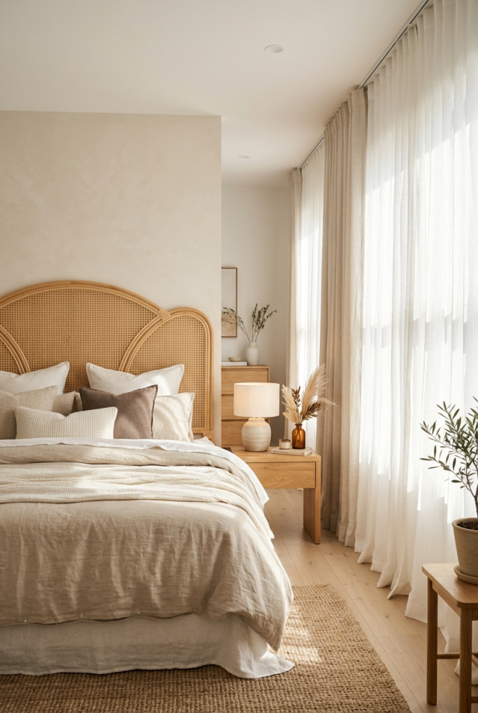 Pick soft light curtains.