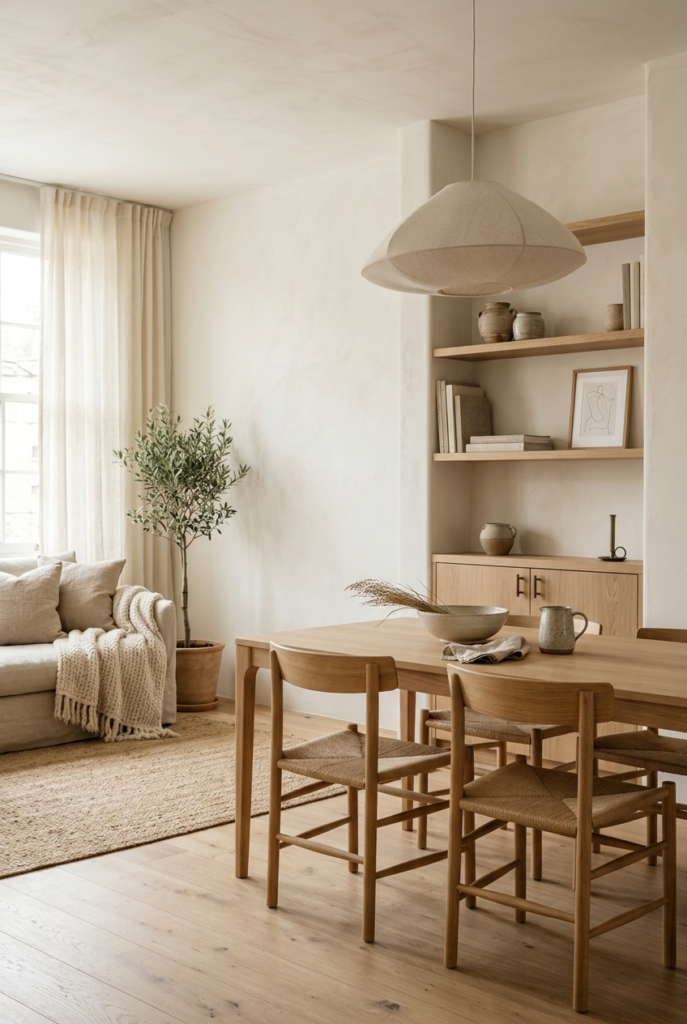 Blend With Natural Wood.