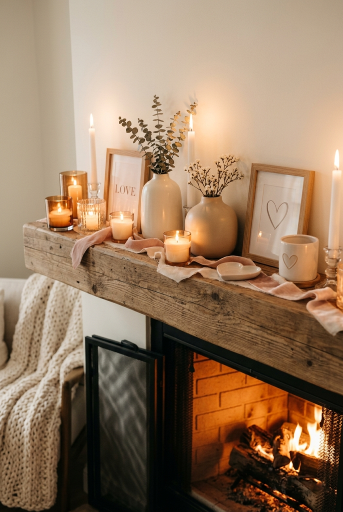 Minimal Valentine mantle with open space