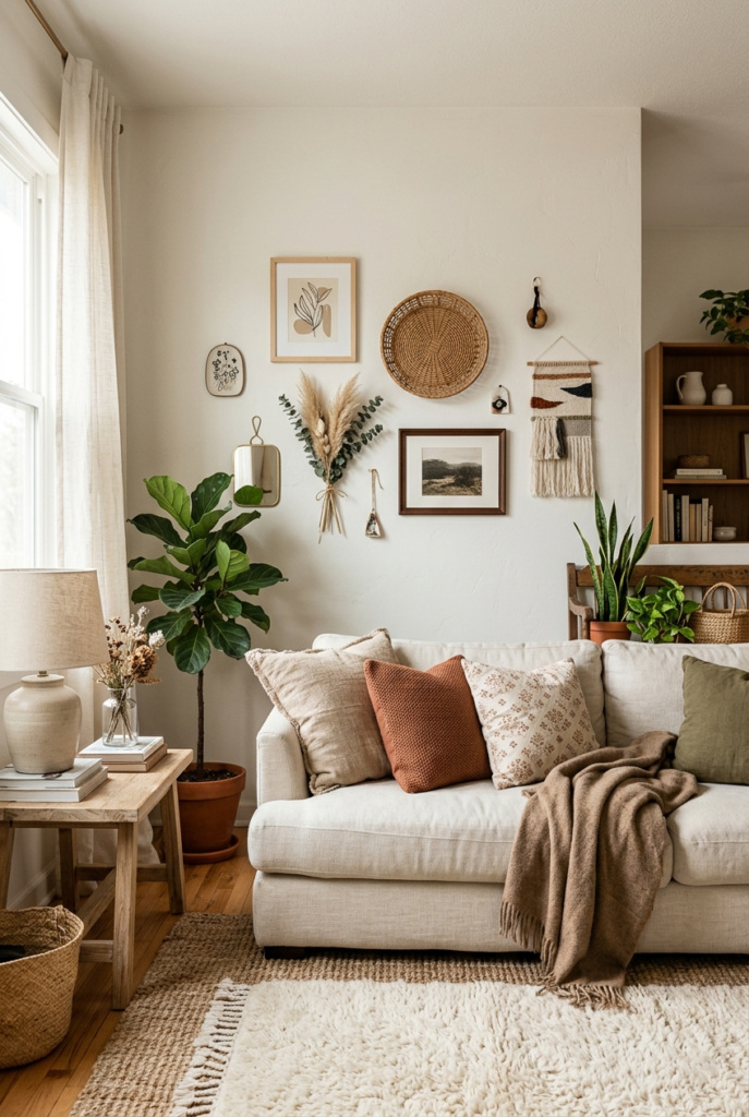 layer wall decor slowly