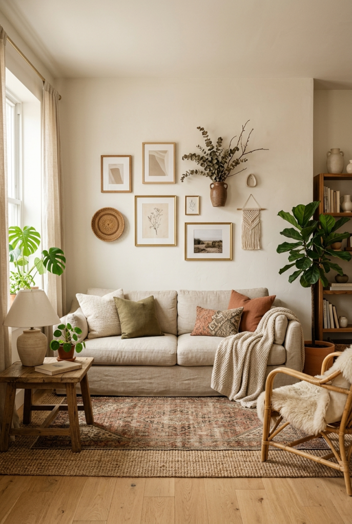 Build wall decor gradually