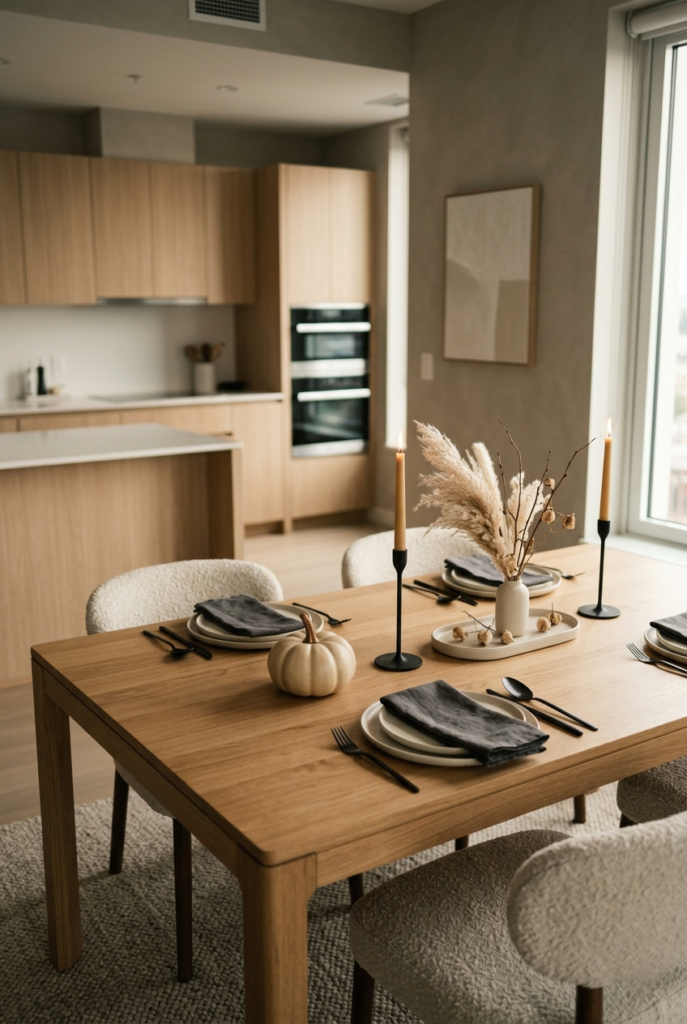 Decorate Only the Dining Table