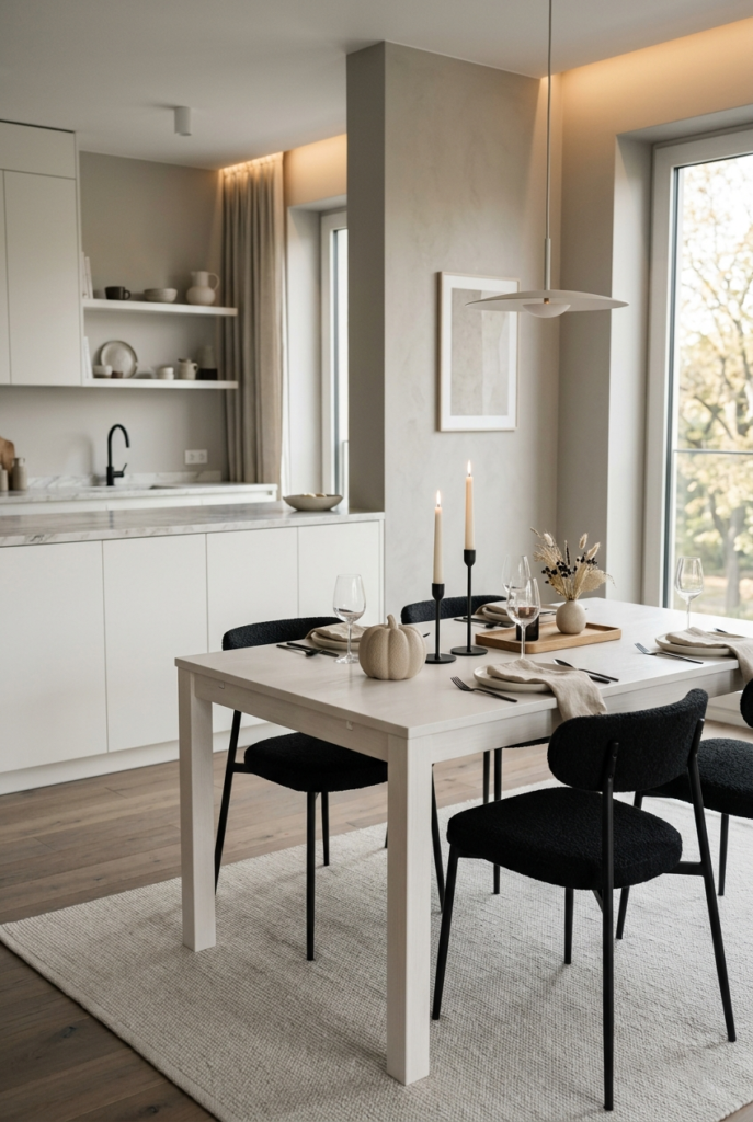 Focus on Dining Table Only