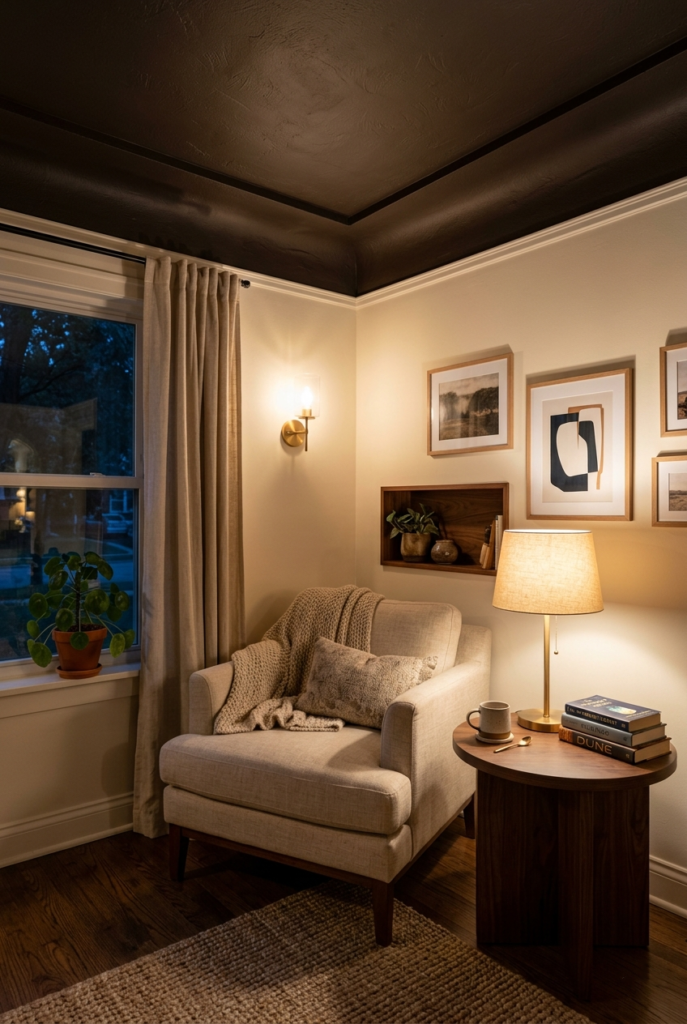 Dark ceilings get common
