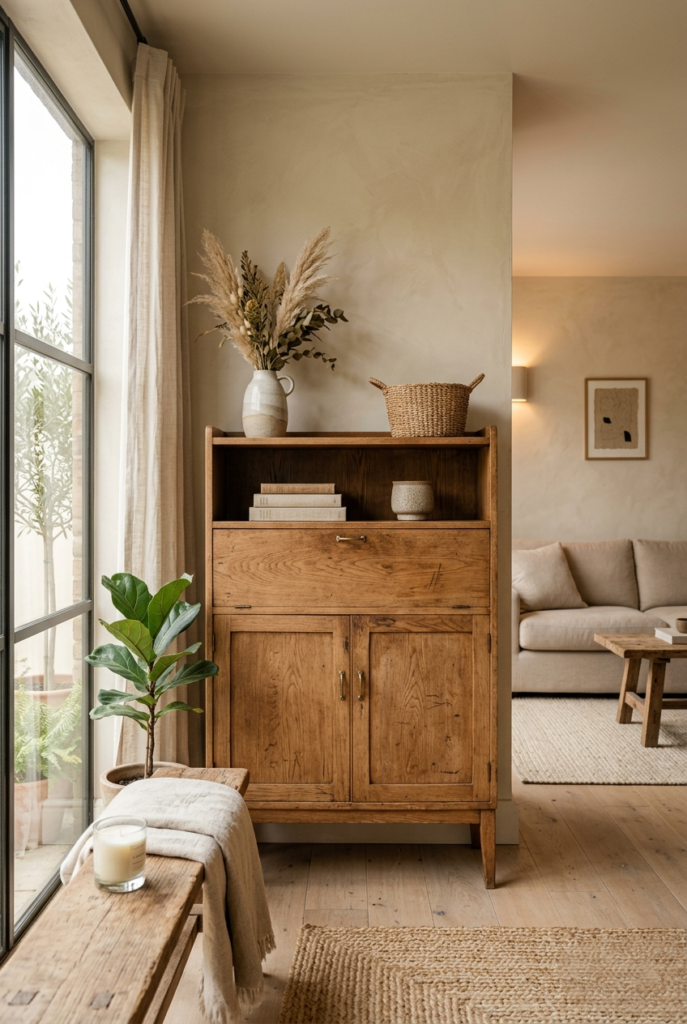 Sustainable reclaimed wood furniture