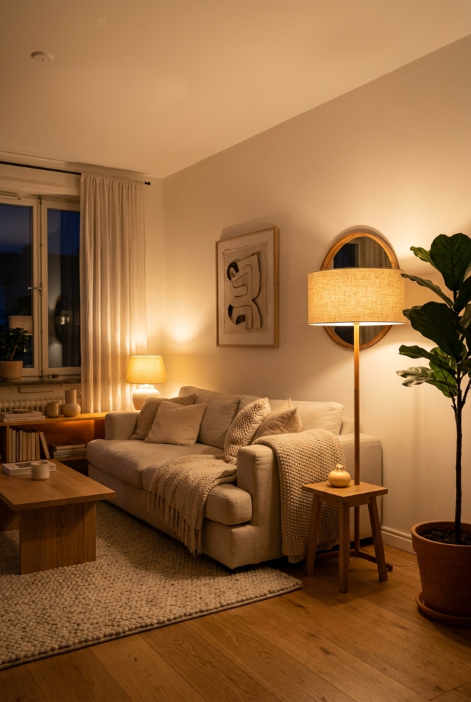Choose Ambient Warm Tones.