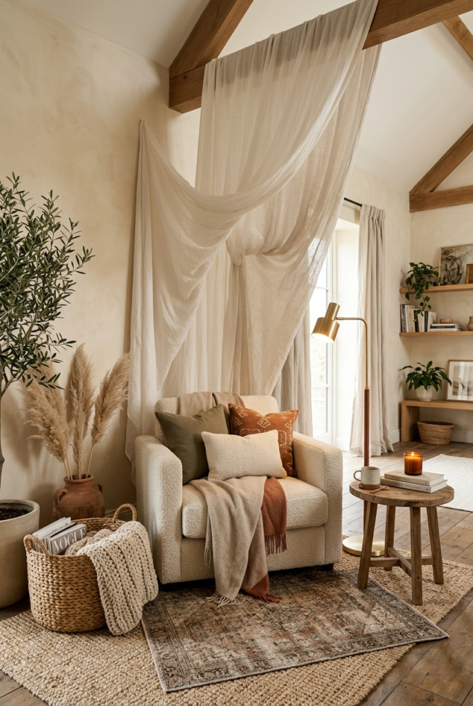 Drape fabrics thoughtfully