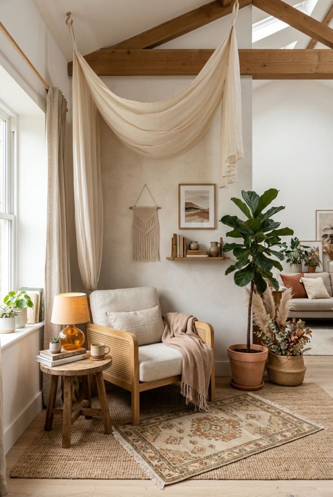 Try gently fabric draping
