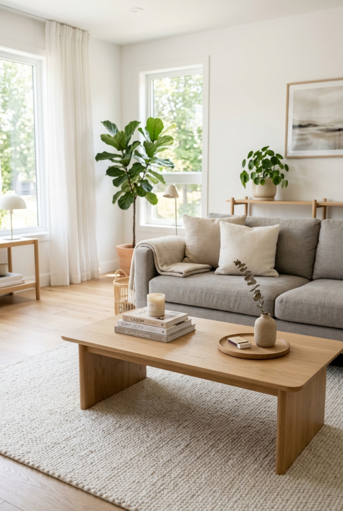 Keep coffee Table Clear