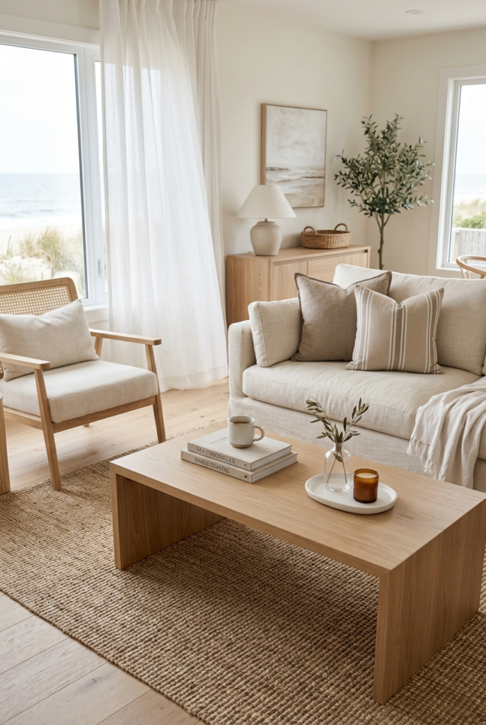 Keep coffee table functional
