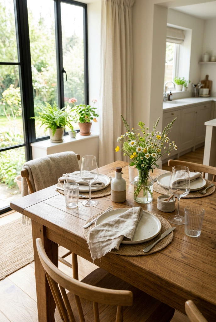 Let Sunlight Enhance the Setting