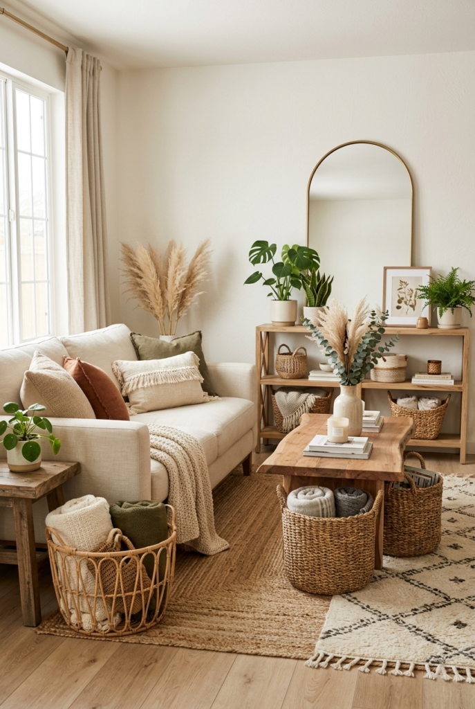 Use Baskets for Storage