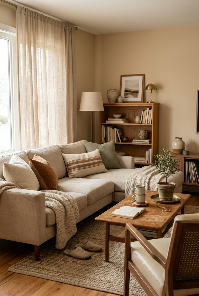 Earthy lived in neutral tones