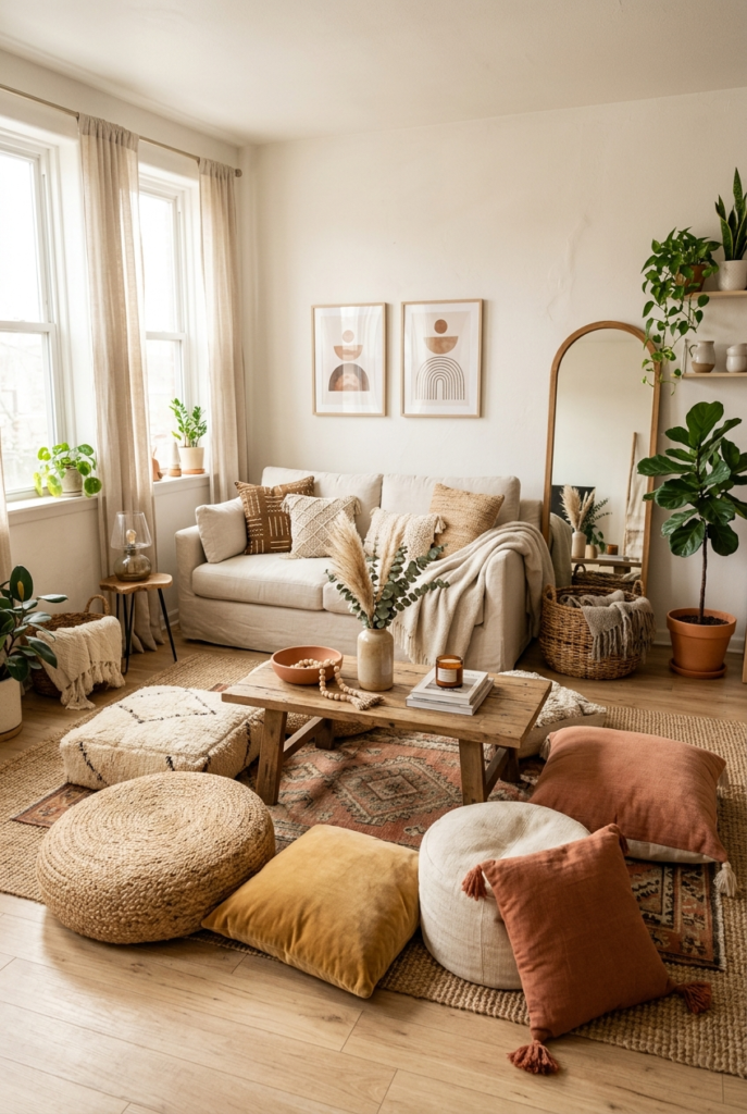 Create guest floor seating