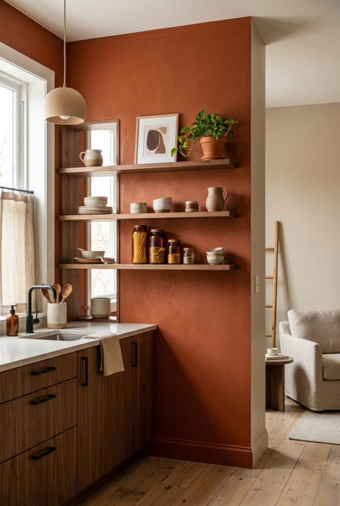 Rust tones add character