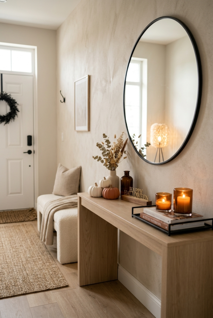 Entryway Halloween Decor Ideas