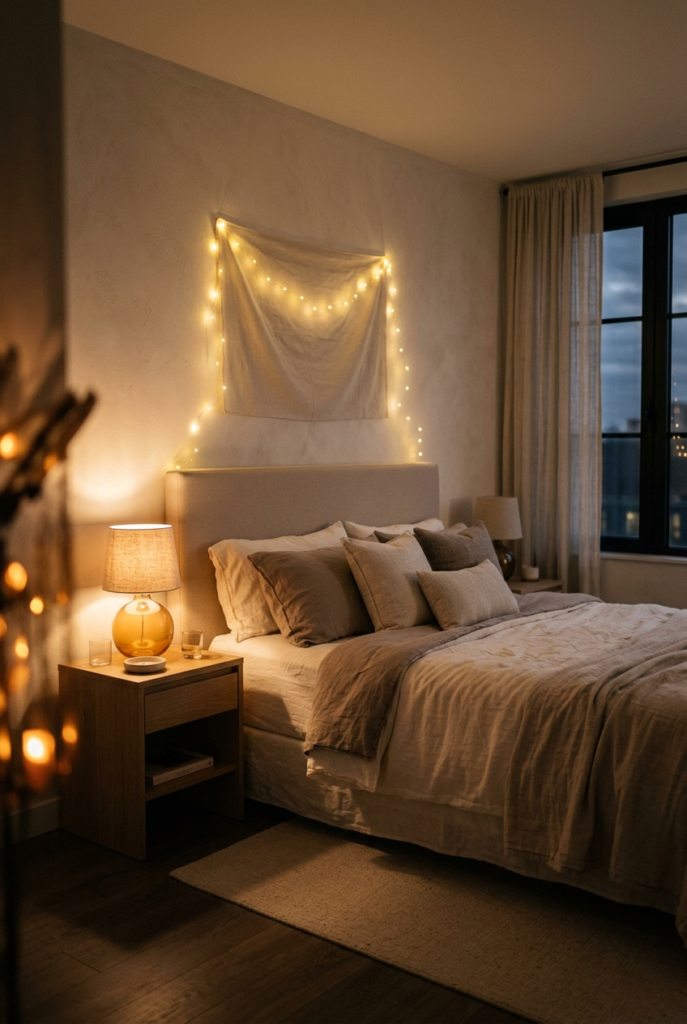 Use Soft Cozy Lighting