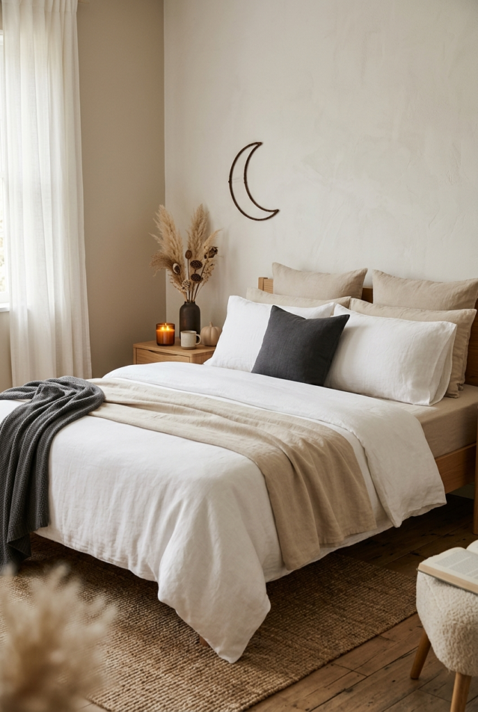 Use Neutral Bedding Tones