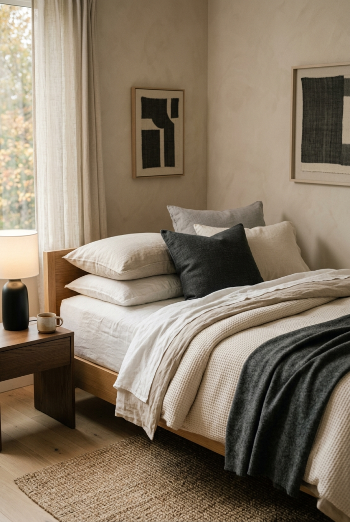 Choose Calm Neutral Bedding