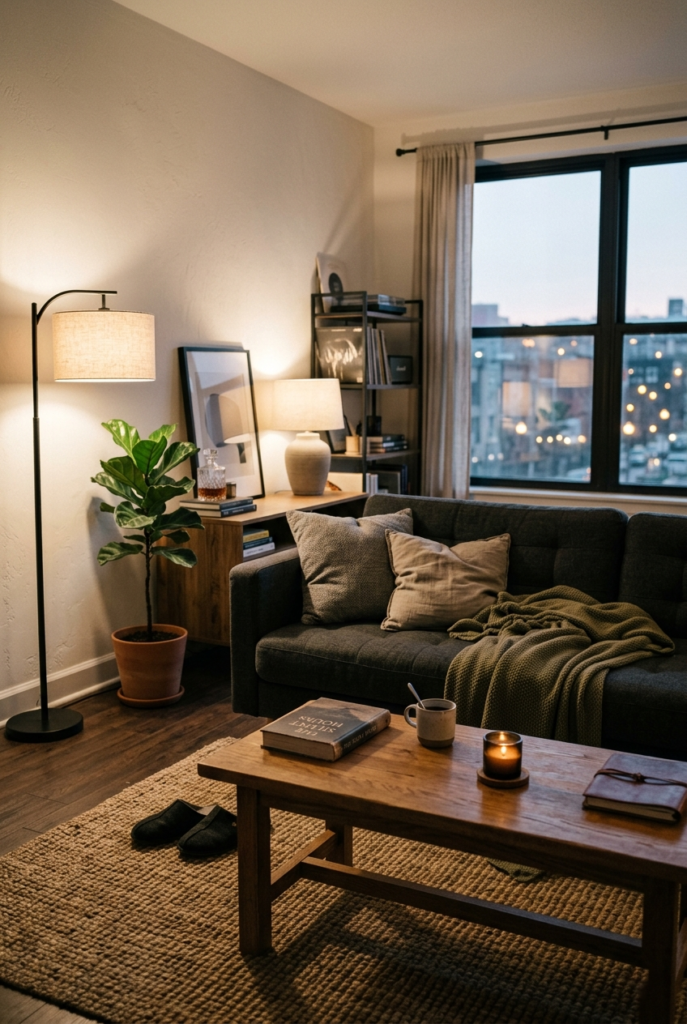 Final thoughts on masculine living room design