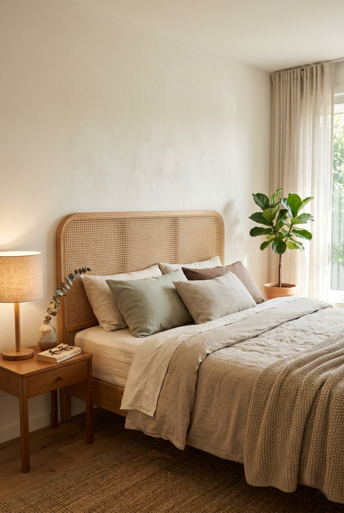 Keep decor simple and balanced.