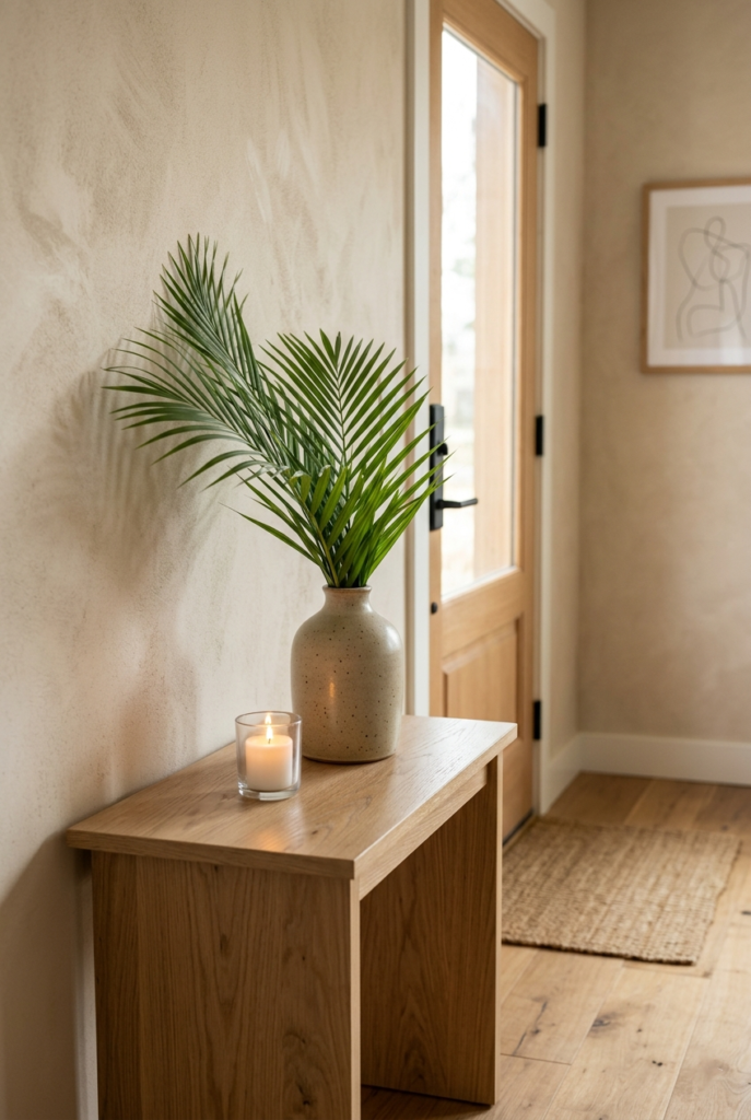 Small Palm Sunday entryway