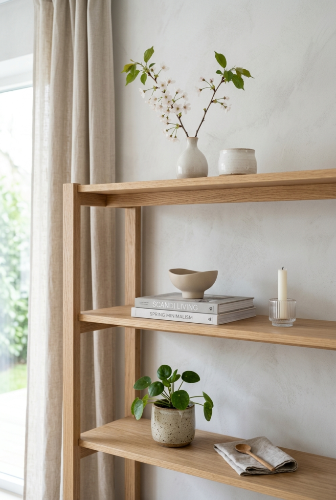 Reduce decorative clutter items