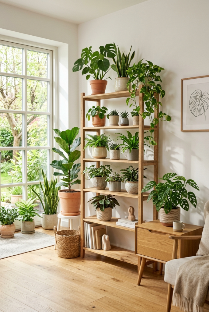 Bring in fresh indoor plants