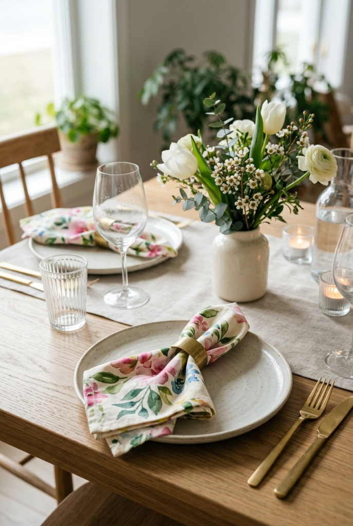 Floral Touches, Not Overload