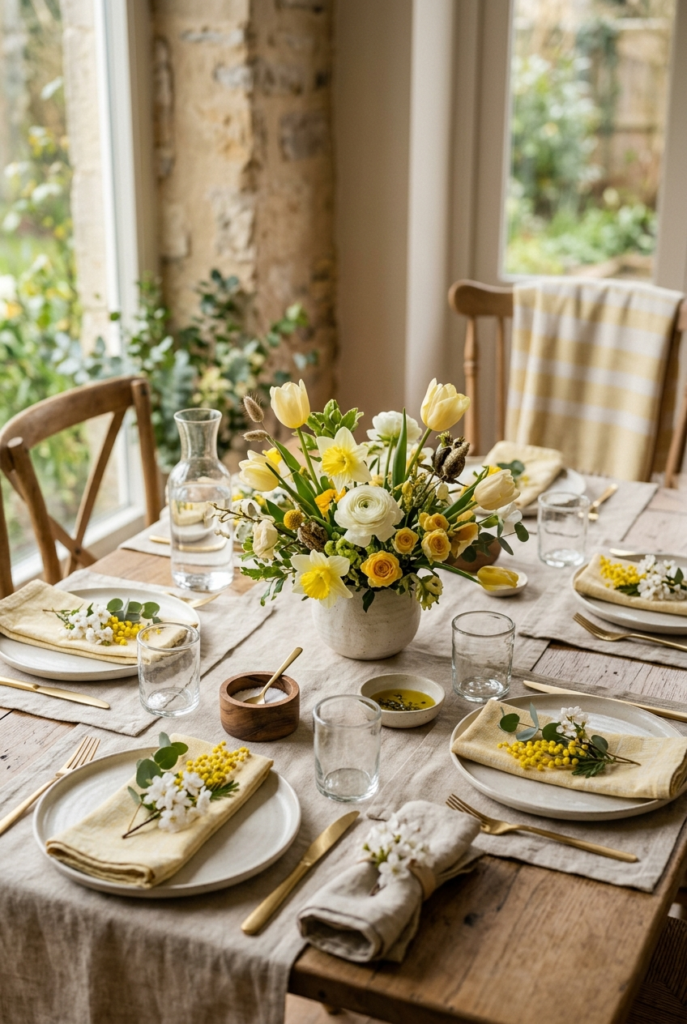 Soft Yellow Spring Highlights