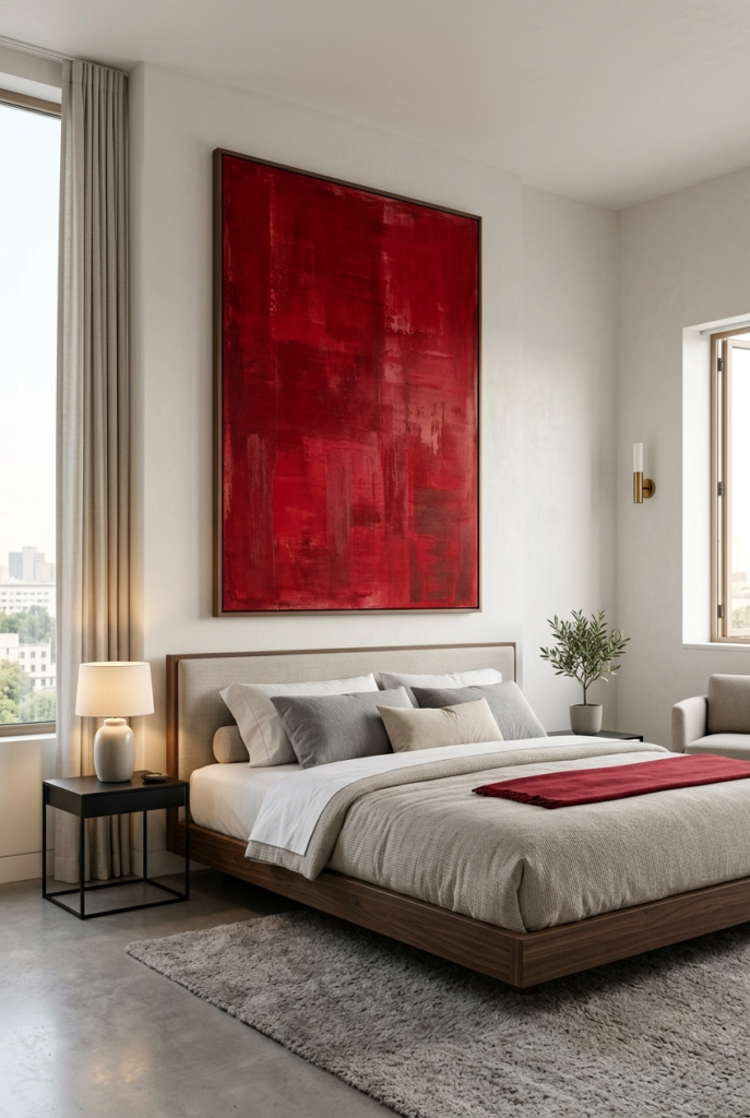 Cherry red artwork