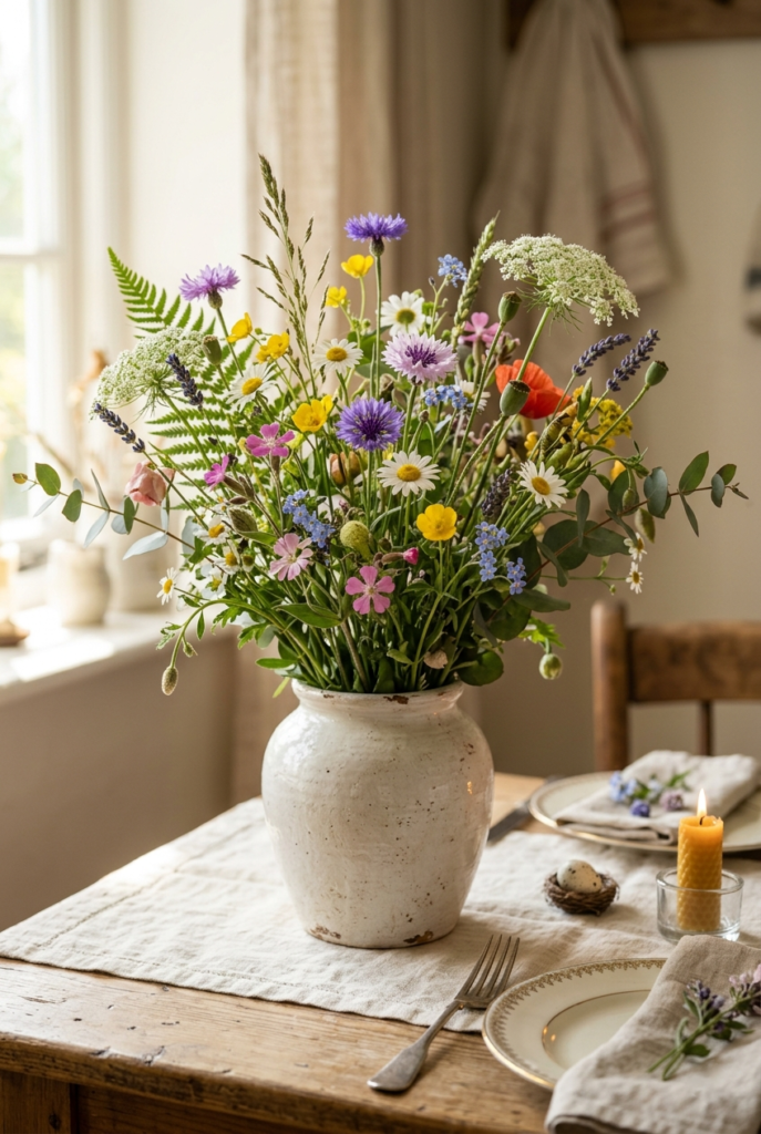 Wildflower Table Arrangement