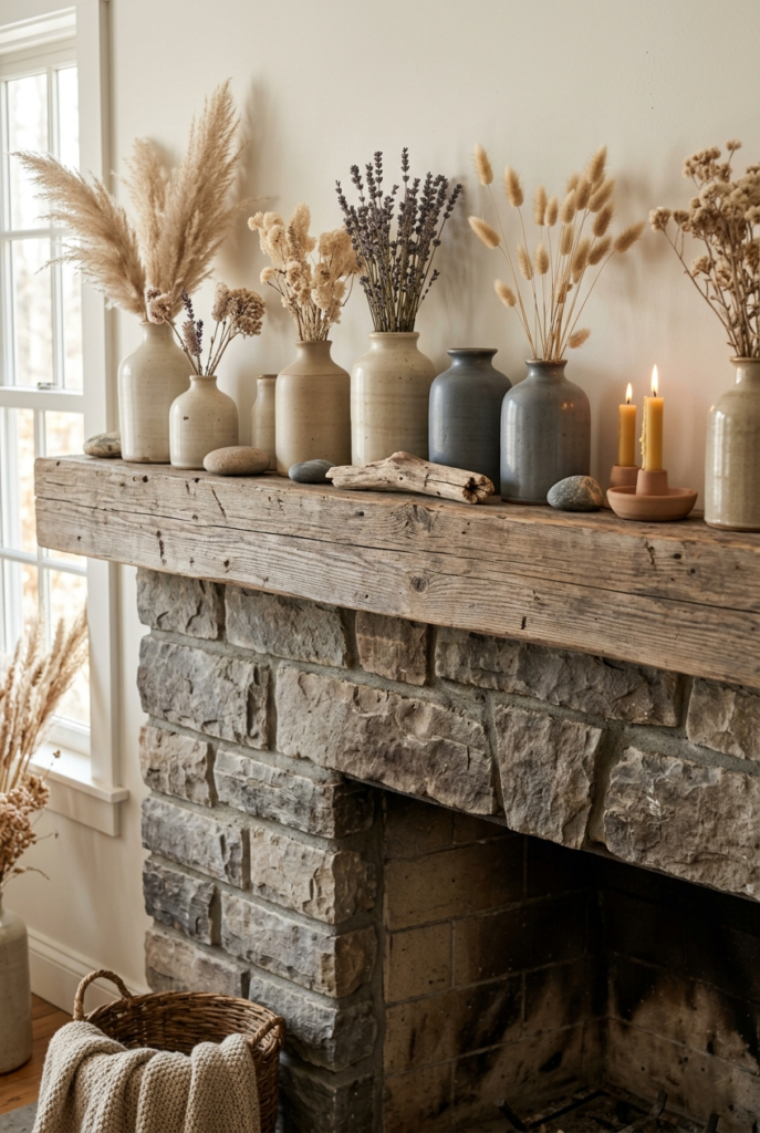Simple ceramic vases