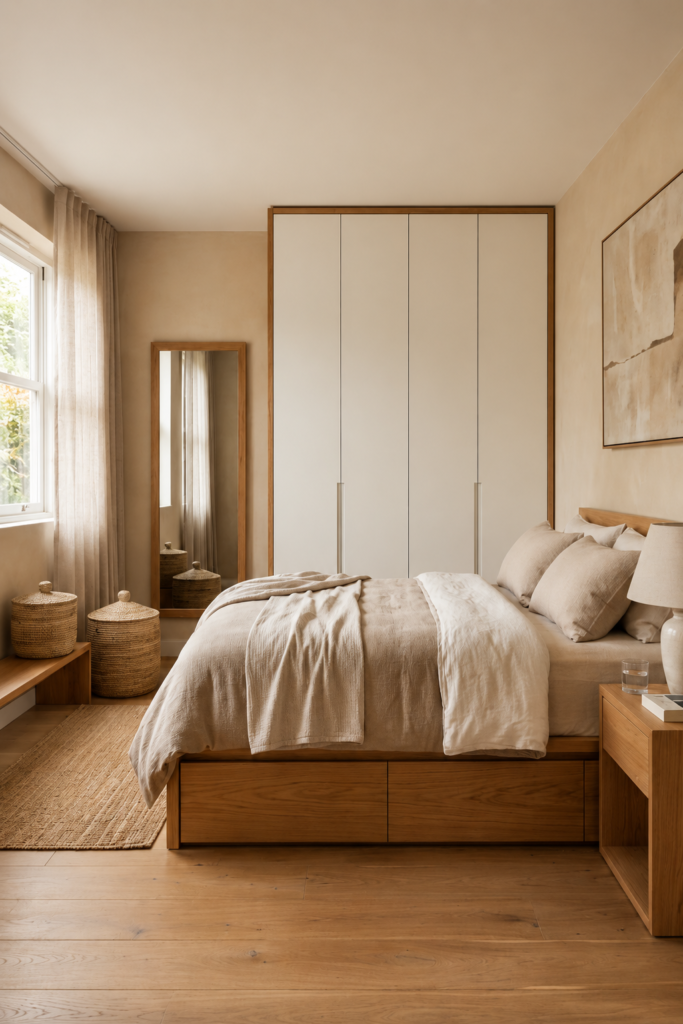Hidden bedroom storage ideas


